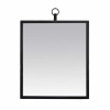 Miroir rectangulaire noir